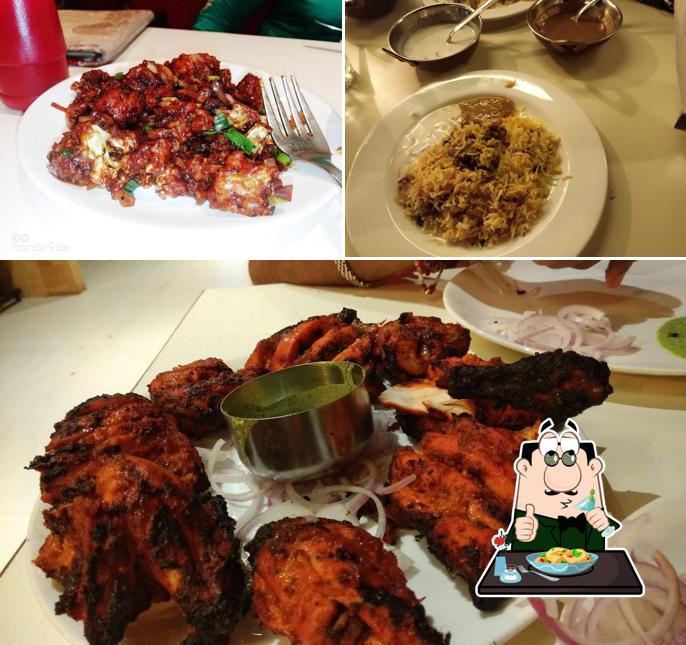 Food at Hotel Savitha