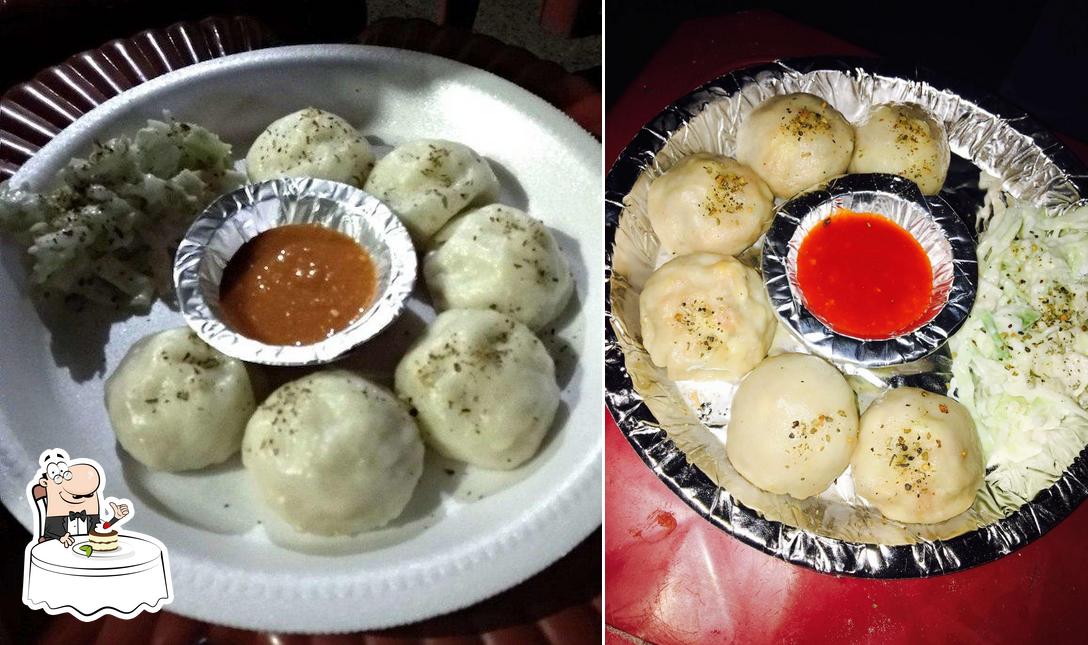Momos Cart serves a selection of sweet dishes