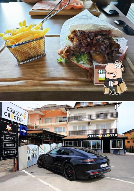 Gli esterni di Crazy Chicken Gyros