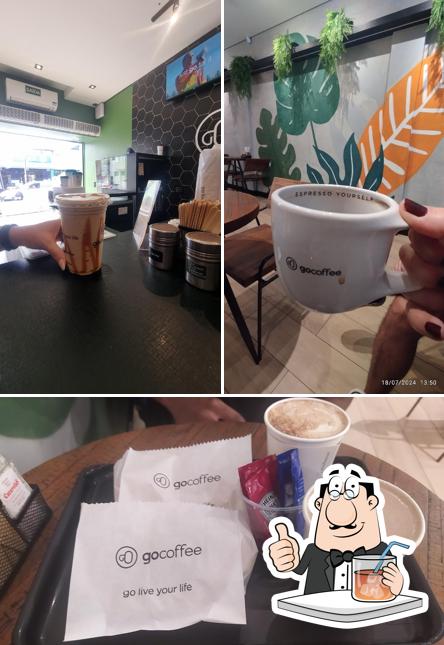 Prove uma bebida do menu
