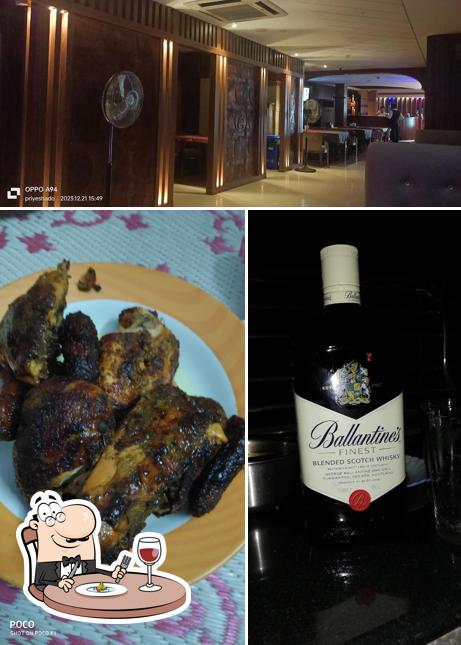 The restaurant's food and exterior