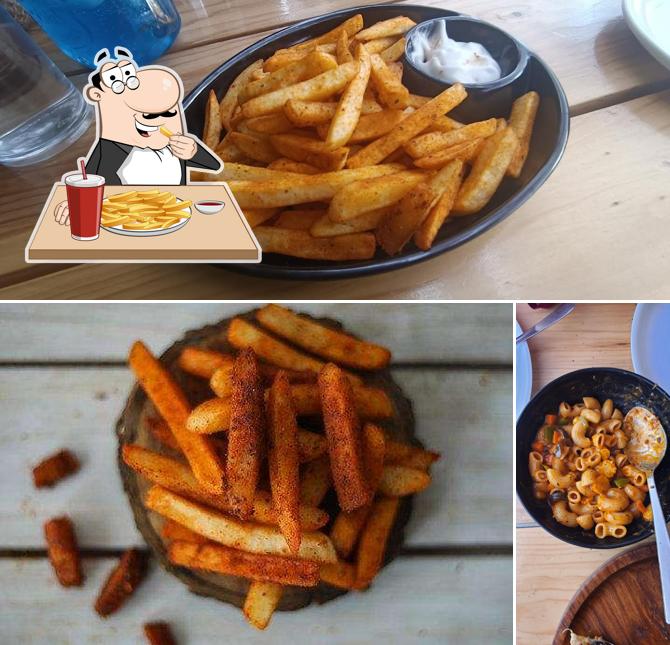 French fries at Indian Italy