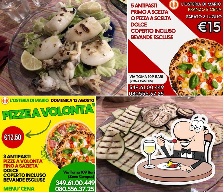 Cibo al L'Osteria di Mario