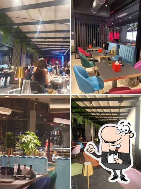 Gli interni di Onlyone Bistrot