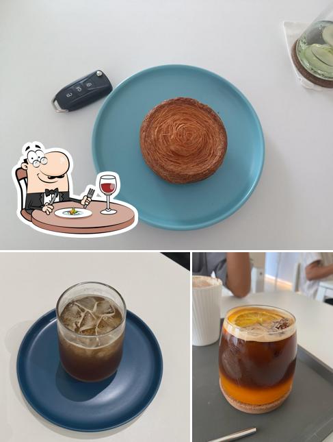 Chocolate mousse at Shiro Roastery