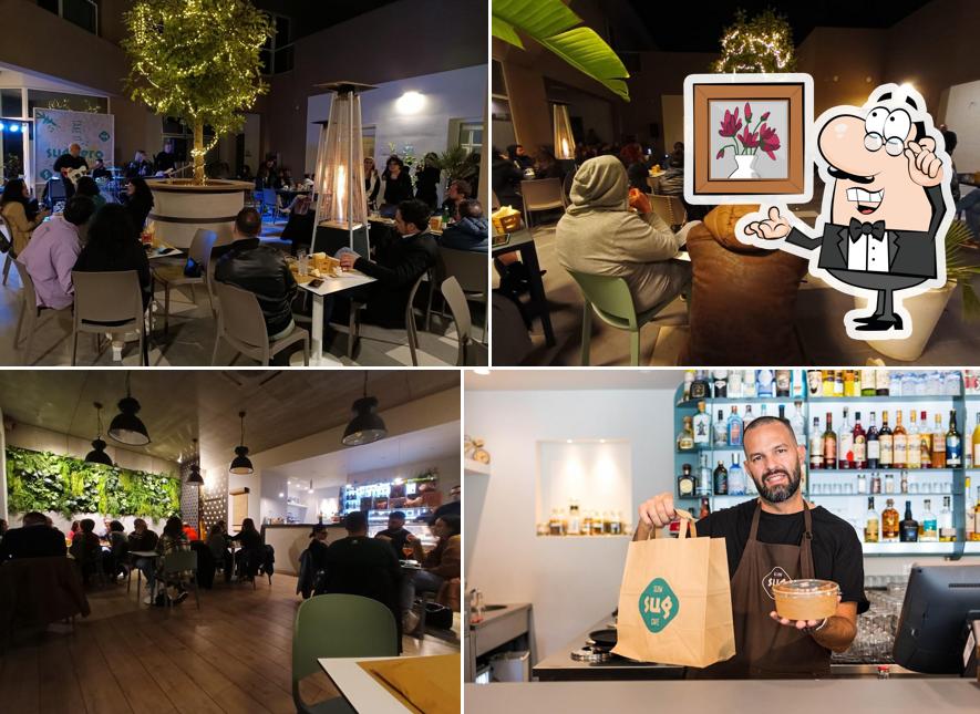 Dai un'occhiata agli interni di Sughero Slow Cafe