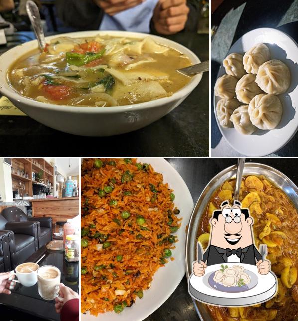 Dumplings at buddha cafe and resturant