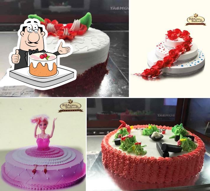 Ribbons and Balloons - The Cake Shop