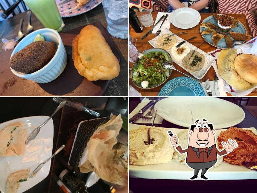 Comida em Saj Restaurante Árabe - Saj Vila Madalena