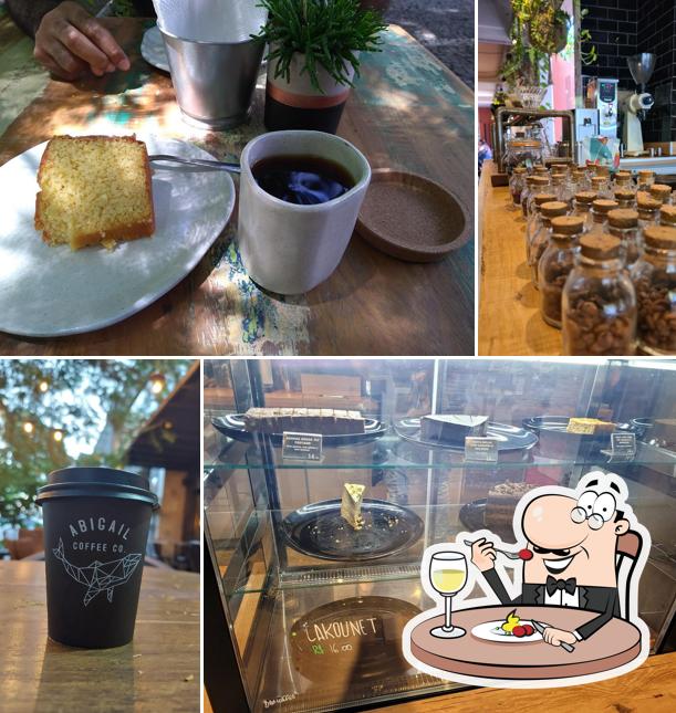 Platos en Abigail Coffee Company