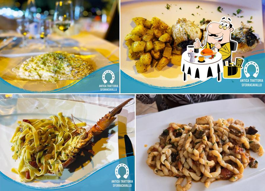 Cibo al Antica Trattoria Sferracavallo