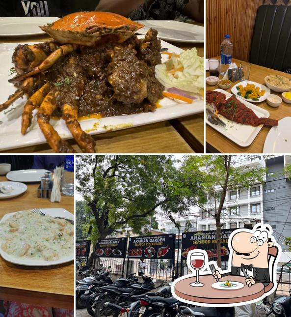 Food at ARABIAN GARDEN SEAFOOD RESTAURANT