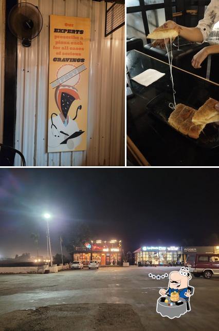 This is the photo showing food and exterior at Cafe D'Lite