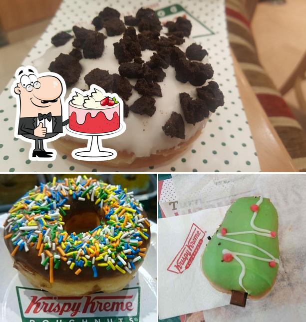 Look at the photo of Krispy Kreme Doughnuts & Coffee