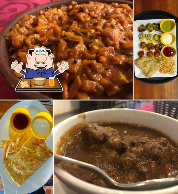 Food at Delish Restaurant