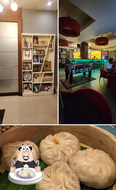 Dumplings at Elements Multi Cuisine Restaurant