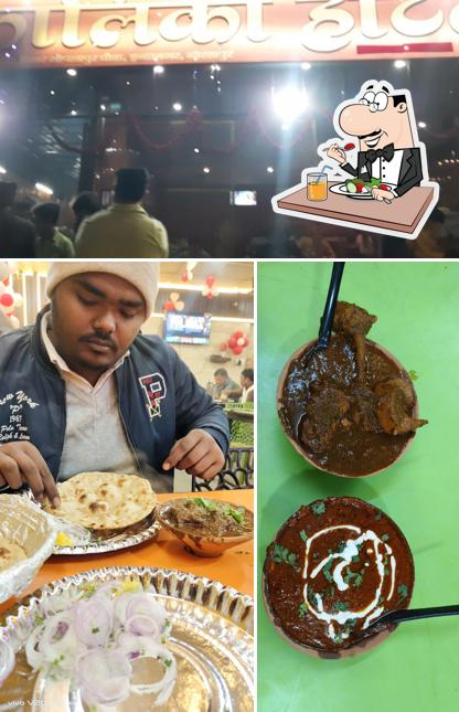 Food at Kalika hotel