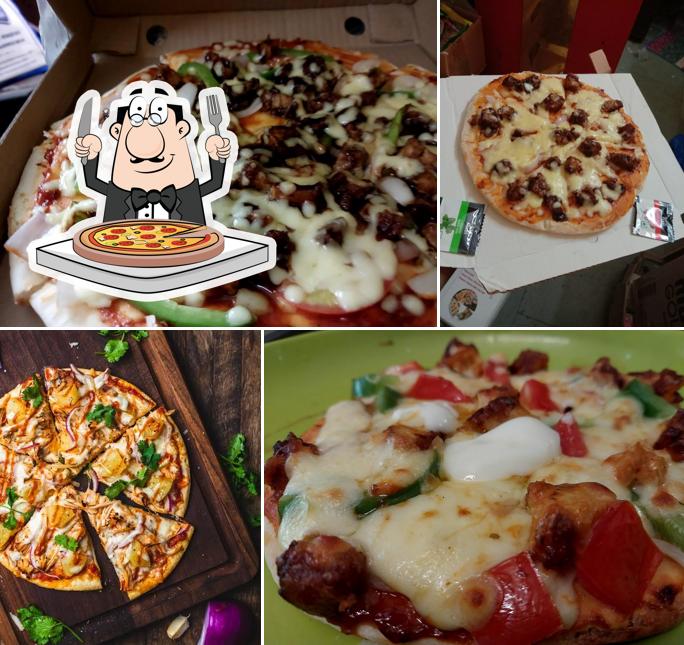 At New Bean Cafe 2.0, you can get pizza