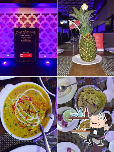 The interior of Pakwan - A Royal Veg Restaurant