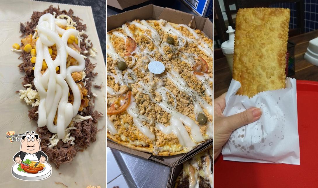 Comida em Pizzaria e Pastelaria O Evandro