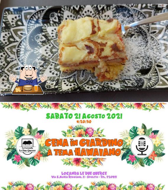 Cibo al Locanda Le Due Querce