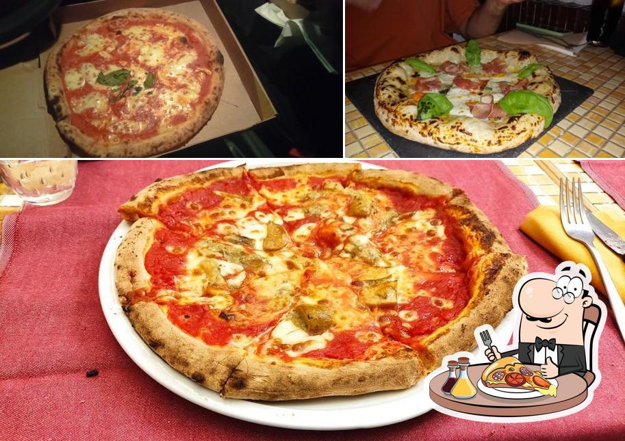 Ordina tra le molte varianti di pizza