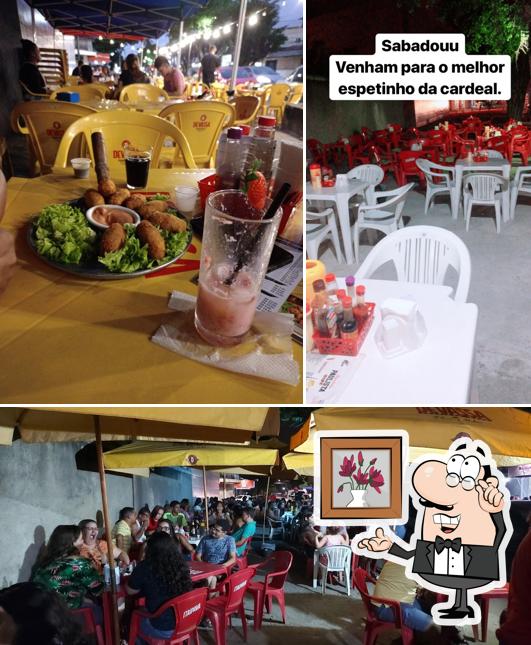 O interior do Espetinho Paulista