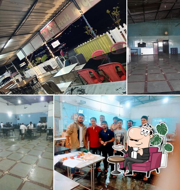 The interior of APNA Hotel