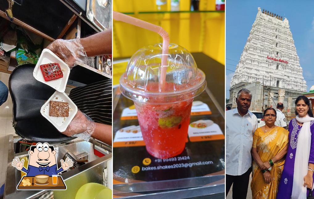 The restaurant's food and beverage