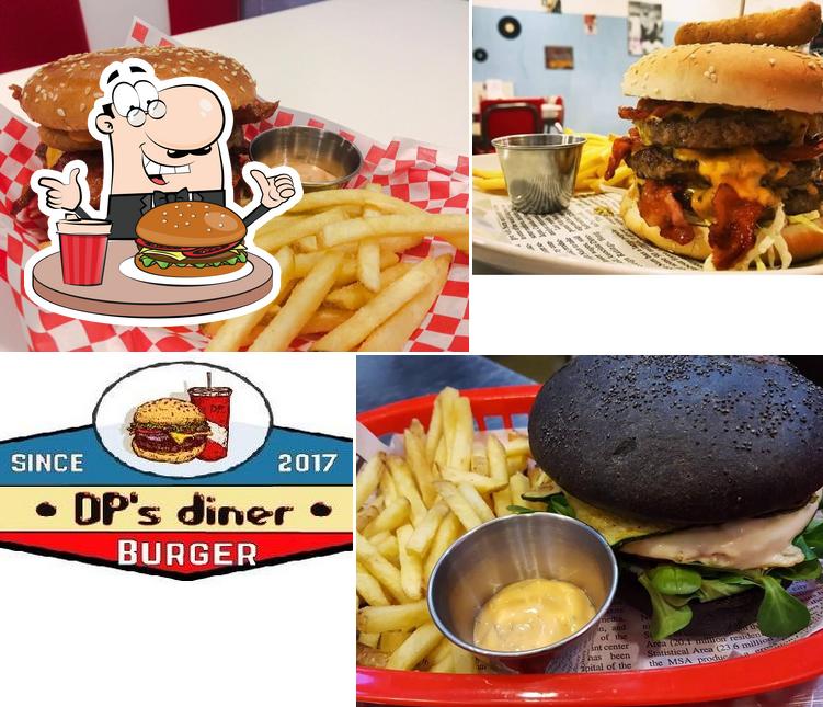 Gli hamburger di DP's diner Burger potranno soddisfare molti gusti diversi