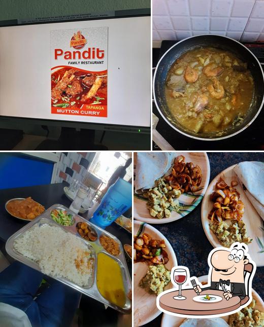 Food at Hotel Pandit,DADHIMACHHA GADIA