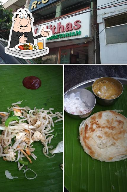 Food at Hotel Sri Lalithas