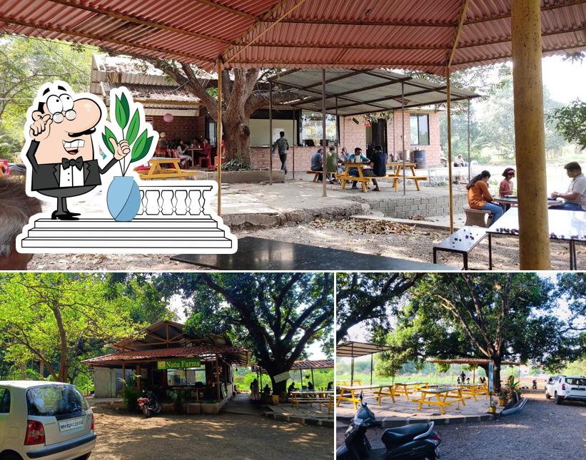 The exterior of नातू फार्म्स