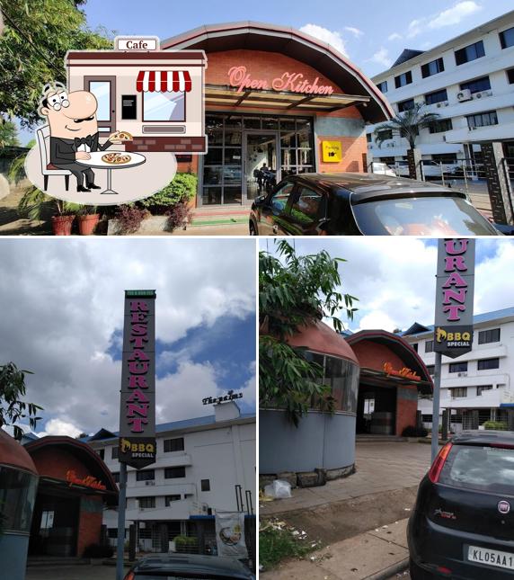 The exterior of Palms Open kitchen