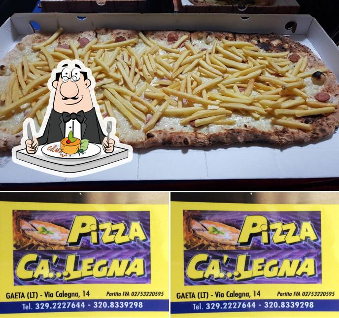 Platti al Pizza Ca'...Legna