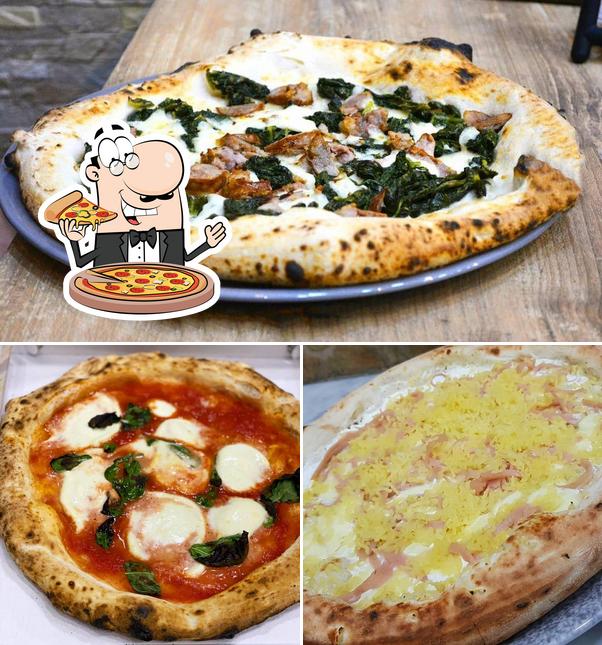 Scegli tra le svariate varianti di pizza