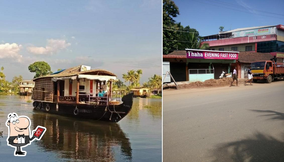 The exterior of Thaha Fastfood