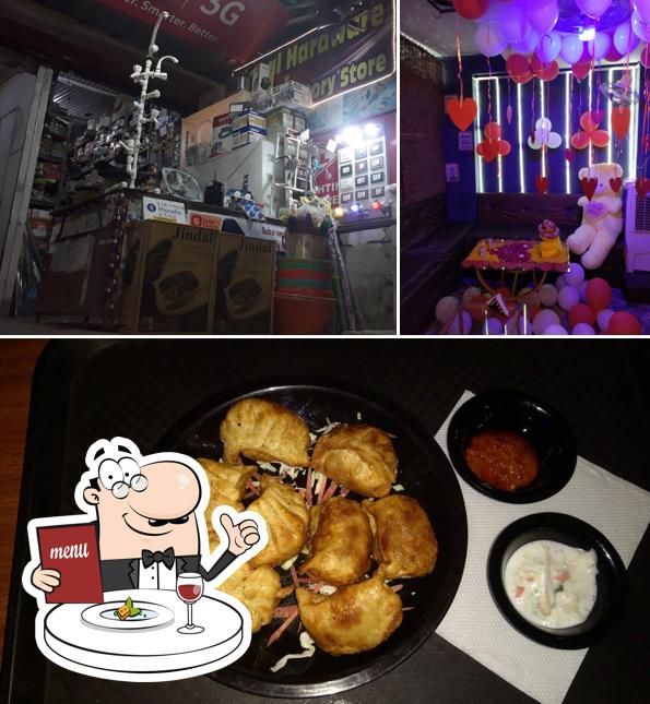 Food at Sadda Adda coffee bar