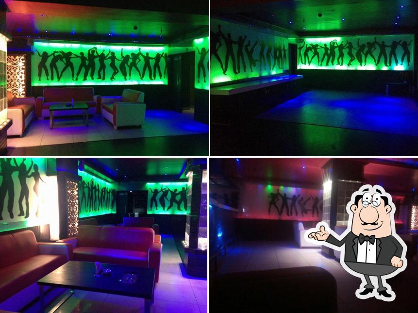 The interior of Zero Degree Disco & Lounge