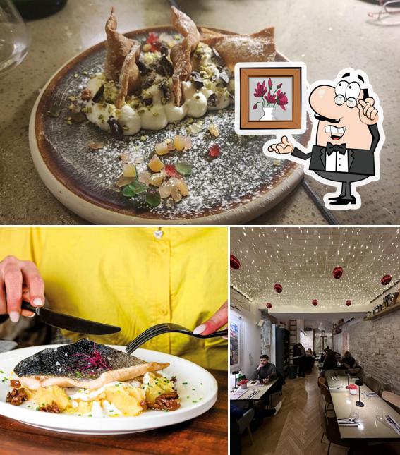 Gli interni di Cantine Pop