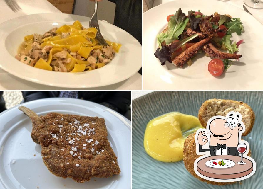 Cibo al Osteria Al Coniglio Bianco