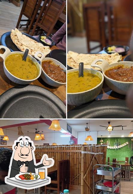 The restaurant's food and interior