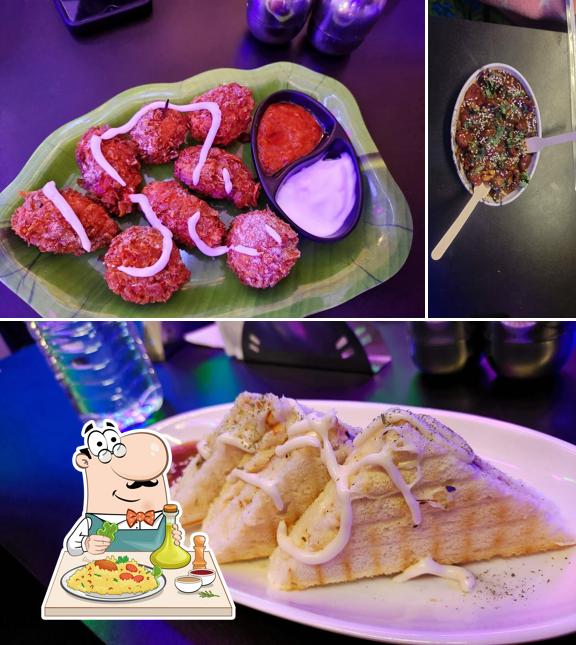 Food at Cafe Hide Out