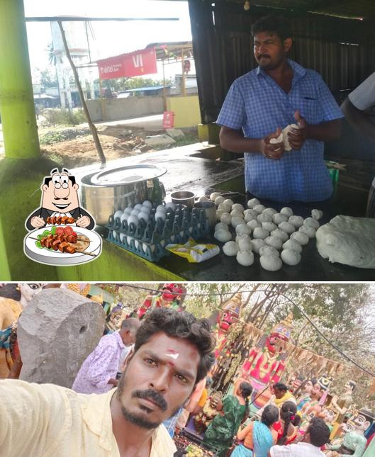 Food at Hotel Vishnu