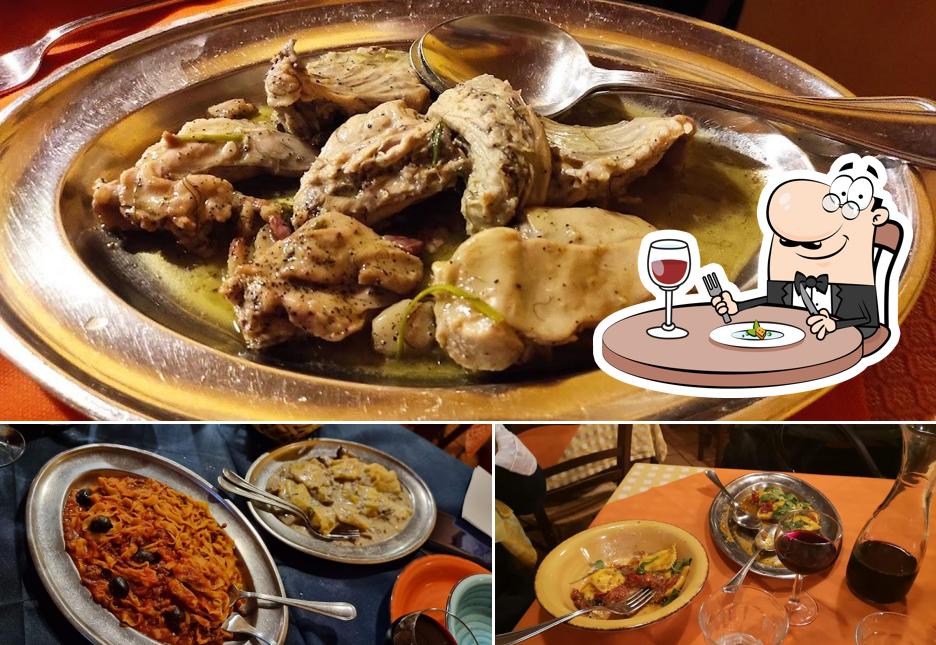 Cibo al Osteria il Mattarello