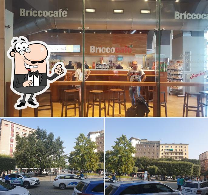 La immagine di esterno e interni da Bríccocafè