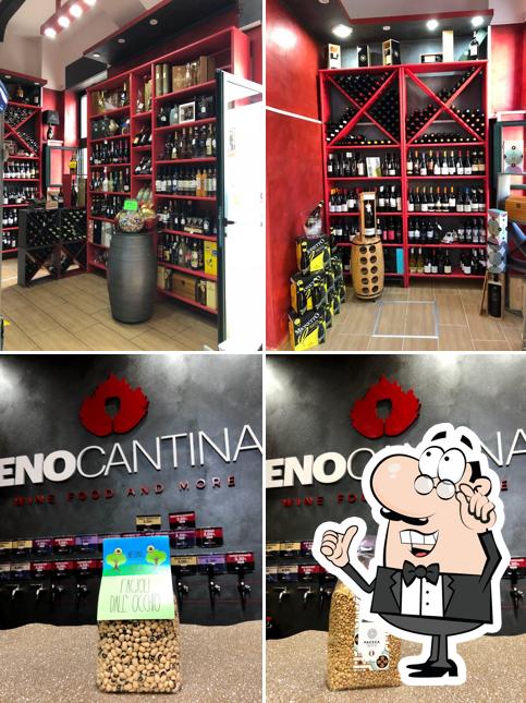 Gli interni di Enocantina