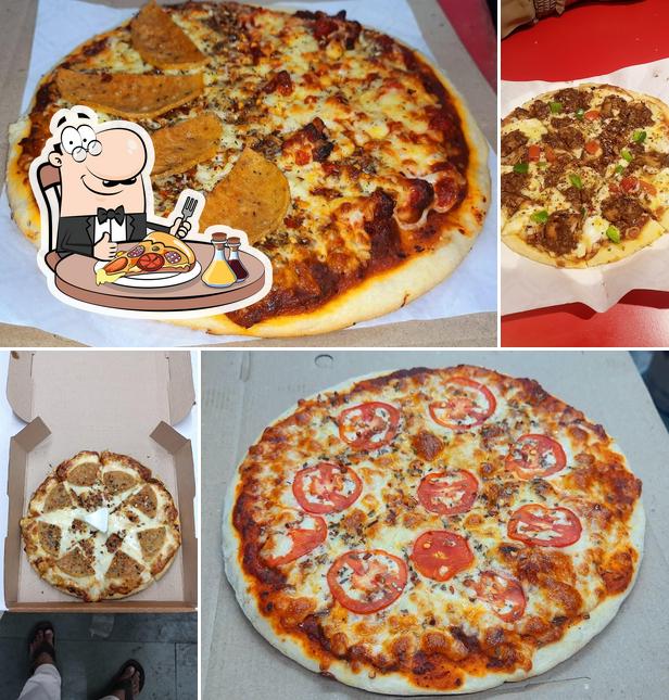 Order pizza at Al - Baik Malwani