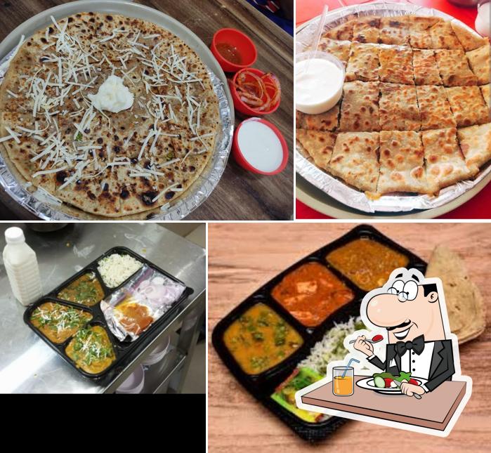 Food at Amritsar Punjab Paratha