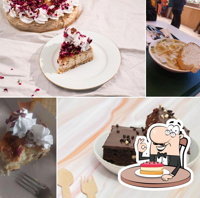 Cheesecake at Cafe Vishala